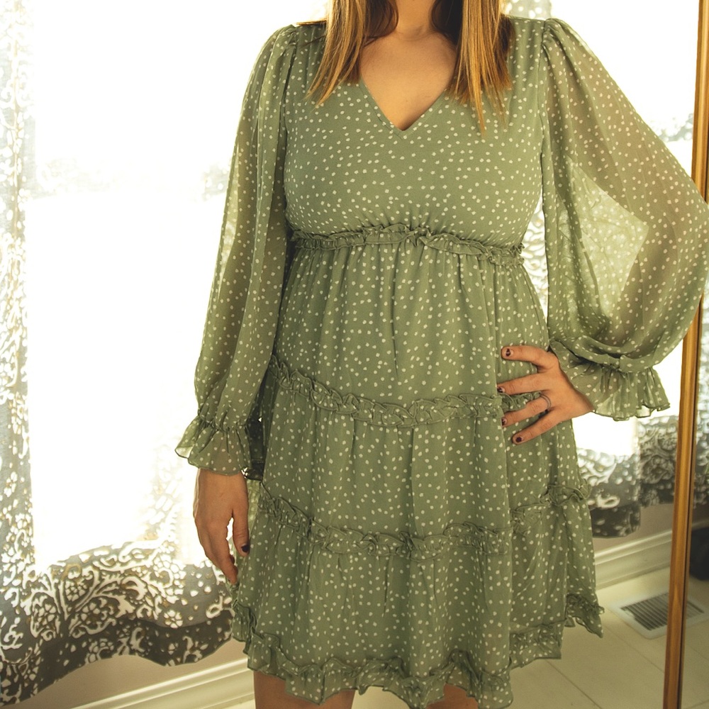 Long Sleeve Spring Dress